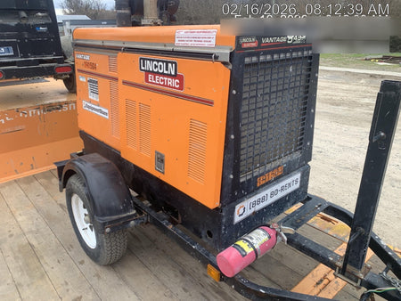 2021 Lincoln Electric Vantage 549X Ready Pak 3, ORANGE (includes trailer, cable rack, fender light kit)