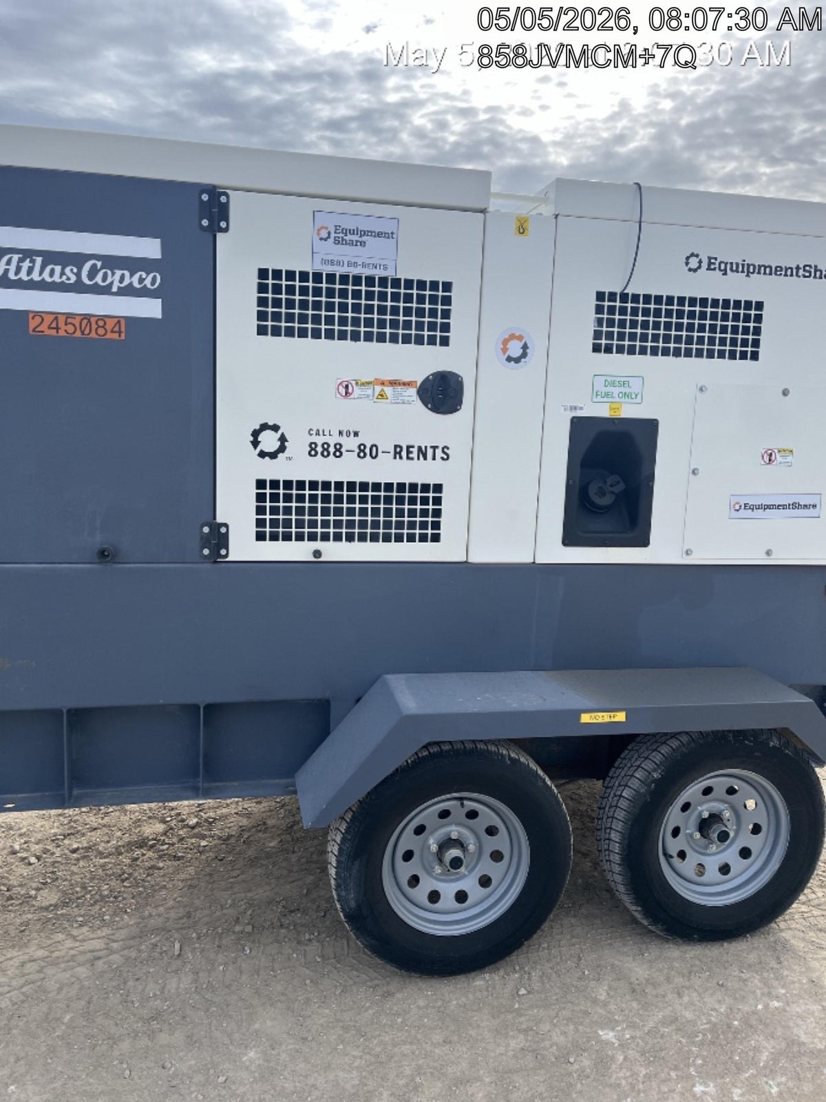 2022 ATLAS COPCO QAS 125
