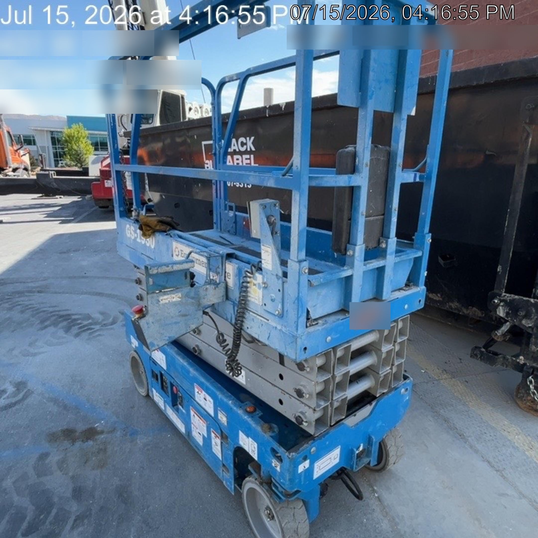2020 Genie GS-1930 Fixed rails with chain entry gate - Pre A92.20