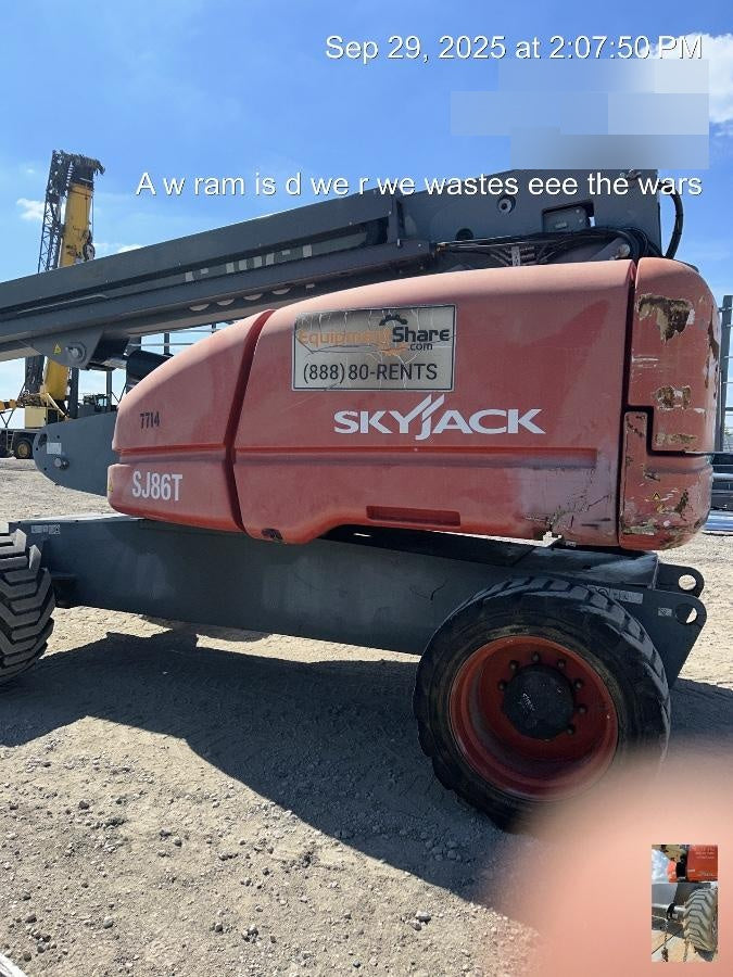 2018 SKYJACK SJ86T
