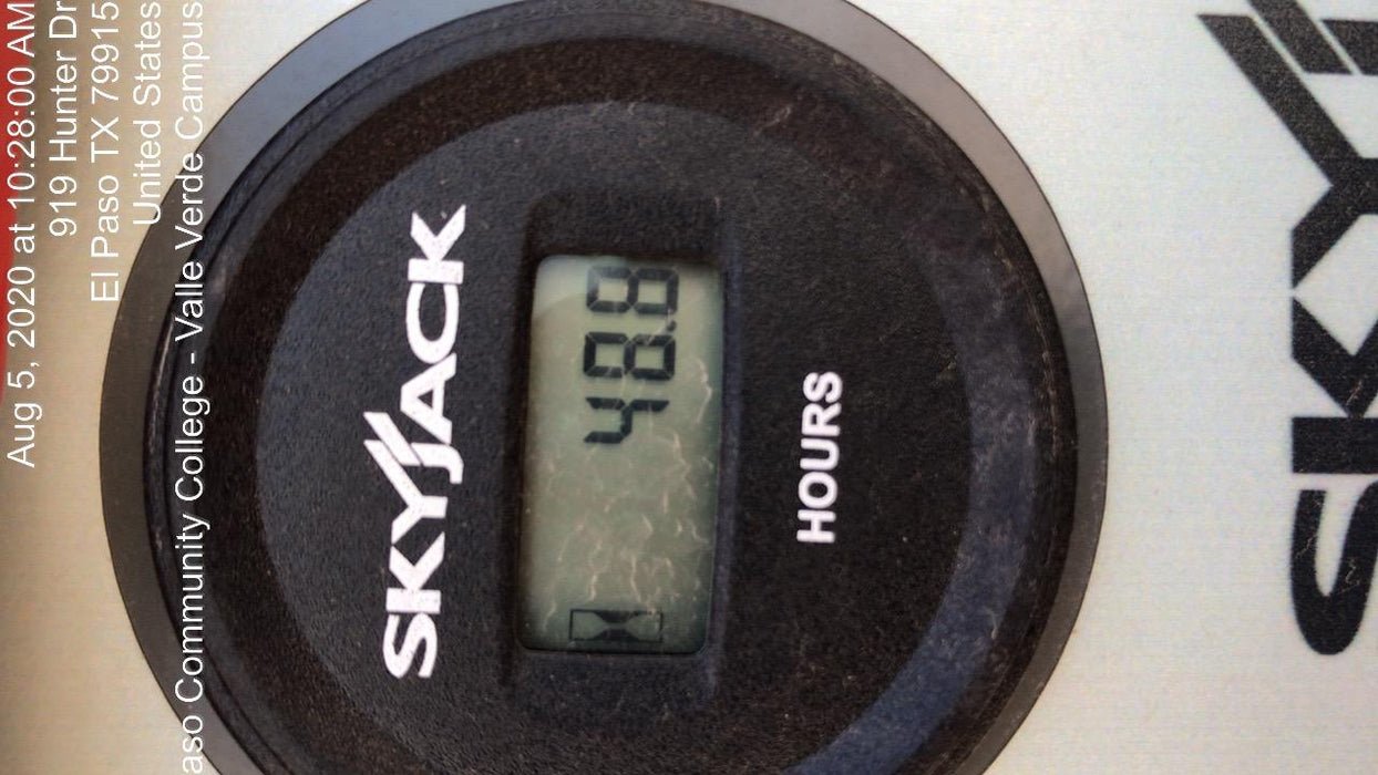 2020 Skyjack SJ86T+ Deutz Diesel, 4wd, FF Tires, Inward Self Closing Gate, Tool Tray, Beacon, 12kW Generator