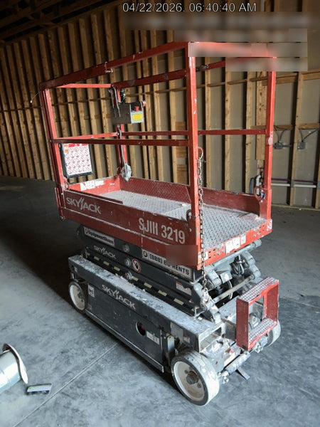 2016 Skyjack SJIII-3219 Standard Rental Specs
