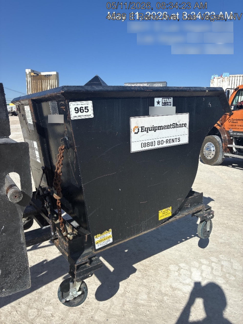 2020 STAR INDUSTRIES M-1820 - Self-Dump Hopper