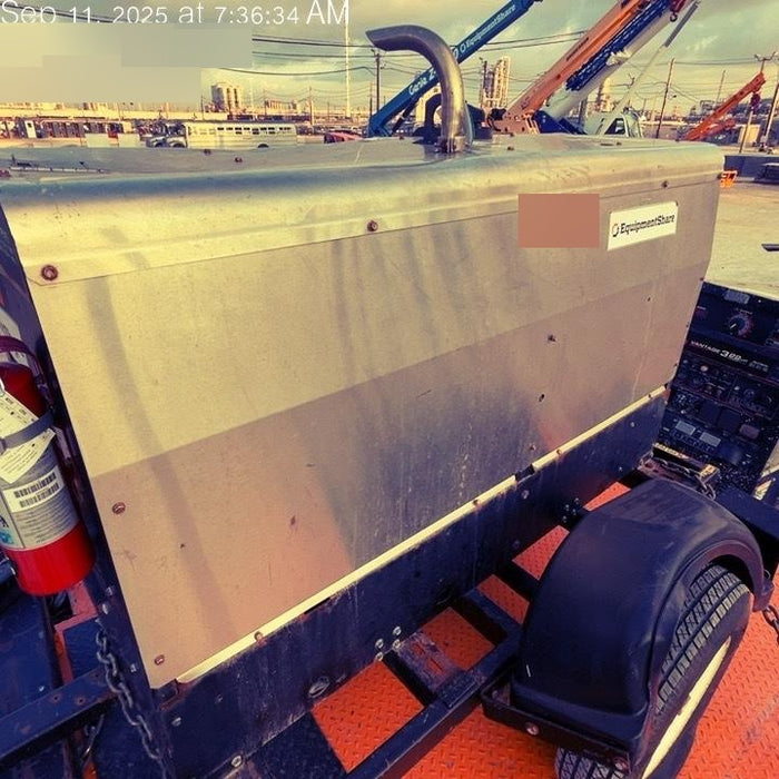 2019 Lincoln Electric Vantage 322 Ready-Pak 3, Two Wheel Trailer, Fender and Light Kit, Cable Rack