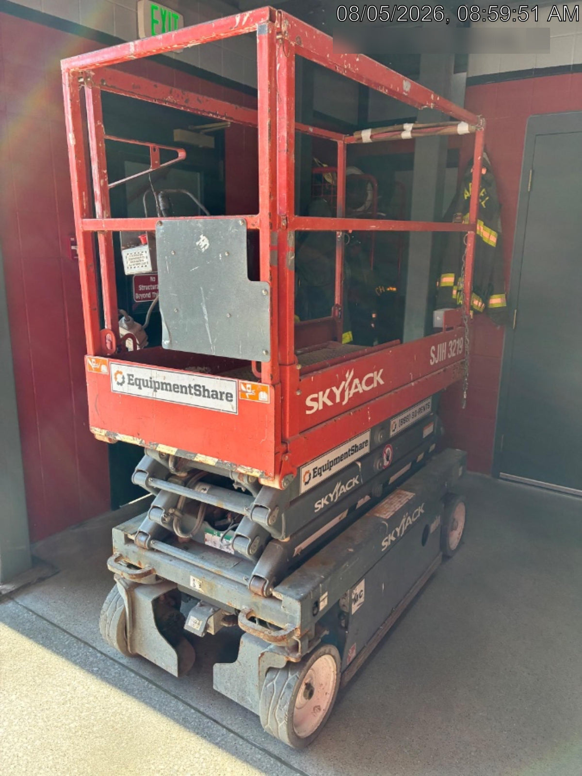 2018 Skyjack SJIII-3219 Standard Rental Specs