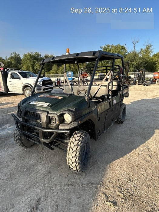 2019 Kawasaki Mule PRO-FXT Standard Options, Backup Alarm, Beacon, Plastic Hard Top, Poly Windshield, Horn Kit