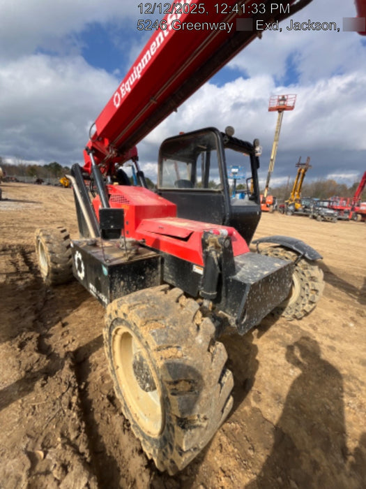 2019 Manitou MTA6034 Canopy, LED Work Lights, Solid Tires, Beacon, Auxiliary Hydraulics 48" Carriage and 48" Forks
