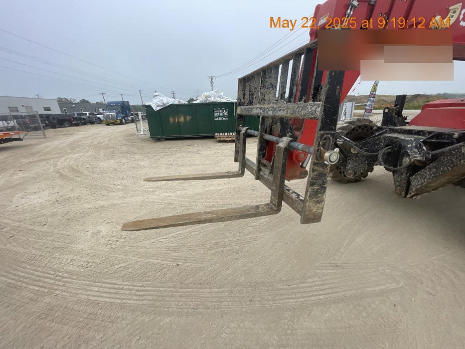 2020 Manitou MTA10055 Canopy, 120 HP, Solid Tires, Work Lights, Lift Hook, Auxiliary Hydraulics w/66" Carriage and 60" Forks