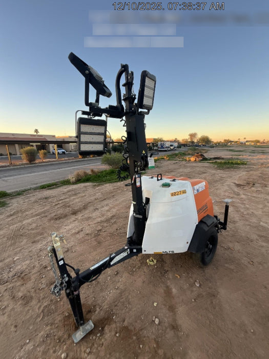 2024 Generac MLT2 Diesel, Flex Switch 120V Input, Powerzone Controller, 
(4) 320W LED Lights, 4kW Generator, 39.9 Gal Fuel Tank, 2" Ball, T3