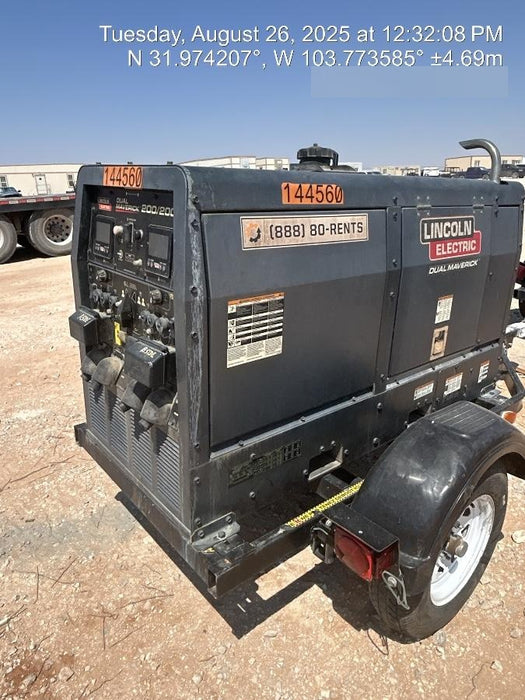 2021 Lincoln Electric Dual Maverick 200/200X Ready Pak 3 (includes trailer, cable rack, fender light kit)