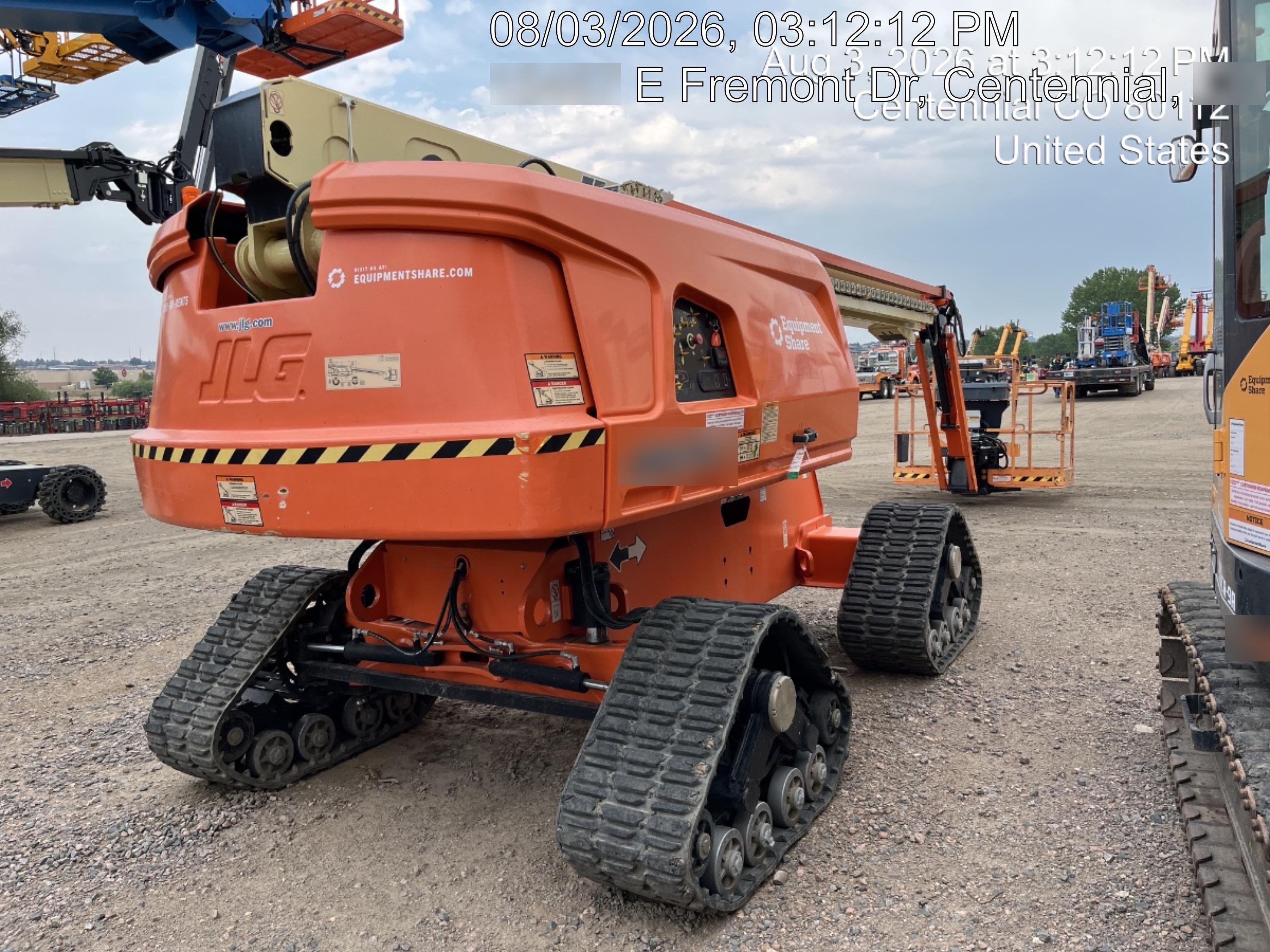 2022 JLG 660SJ Quad Track