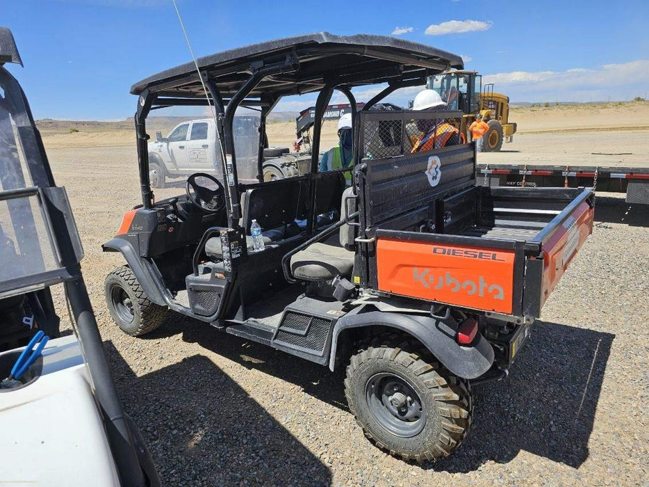2022 Kubota RTV-X1140W-H Plastic Canopy, Windshield Acrylic Clear, LED Strobe Light, Wire Harness Kit, Back up Alarm