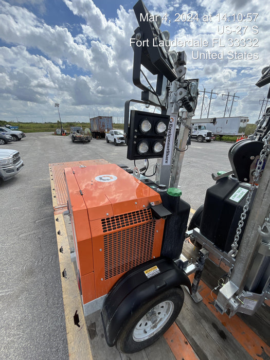 2023 Wanco WLTT-4MM4K Diesel, Deep Sea Controller, Shore Power Plug, Auto Start, (4) 350W LED Floodlights, 4kW Generator, 60 Gal Fuel Tank, 2" Ball, T3