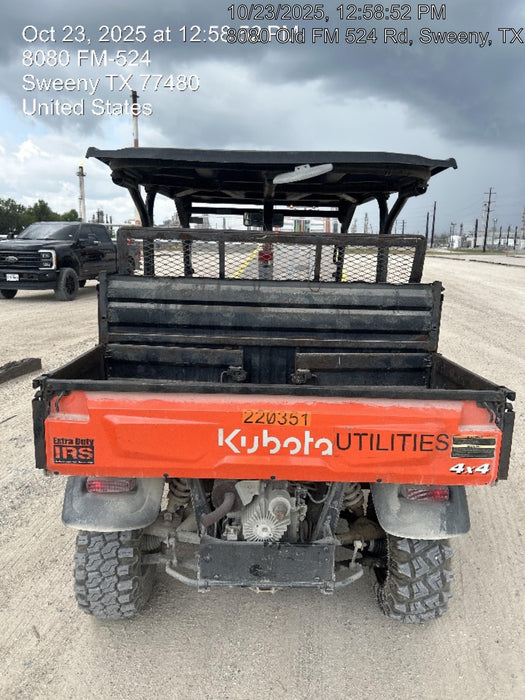 2022 KUBOTA RTV-X1140W-H (Canopy)