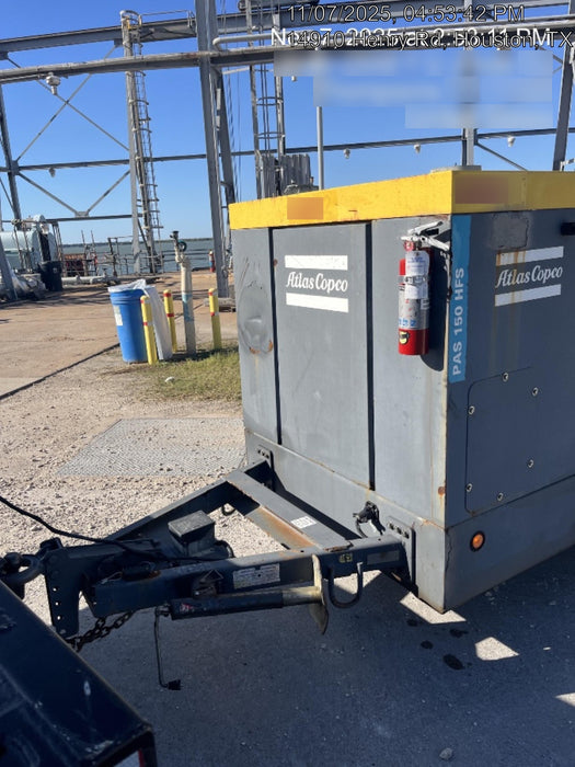 2020 ATLAS COPCO PAS 150 HF CS Enclosed