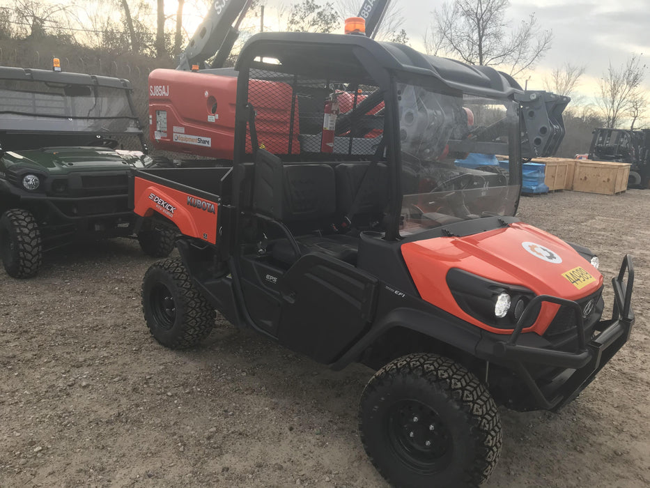 2019 Kubota RTV-XG850WL-H 4wd Utility Cart, Gas, 2 Seat, LED Strobe, Windshield Tempered Glass, Plastic Canopy, Wire Harness Kit, Backup Alarm