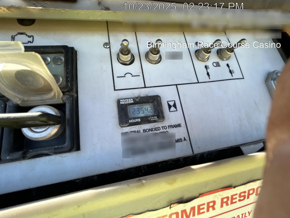 2019 Wacker Neuson LTV6L-MH Wacker Neuson LTV6L Mobile Light Tower w/Fuel Level Sensor Installed