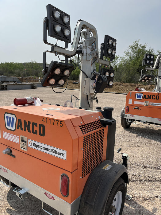 2024 Wanco WLTT-4MM4K Diesel, Deep Sea Controller, Shore Power Plug, Auto Start, (4) 350W LED Floodlights, 4kW Generator, 60 Gal Fuel Tank, 2" Ball, T3