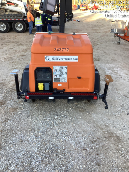 2023 Generac MLT2 Diesel, Flex Switch 120V Input, Powerzone Controller, (4) 320W LED Lights, 4kW Generator, 39.9 Gal Fuel Tank, 2" Ball, T3