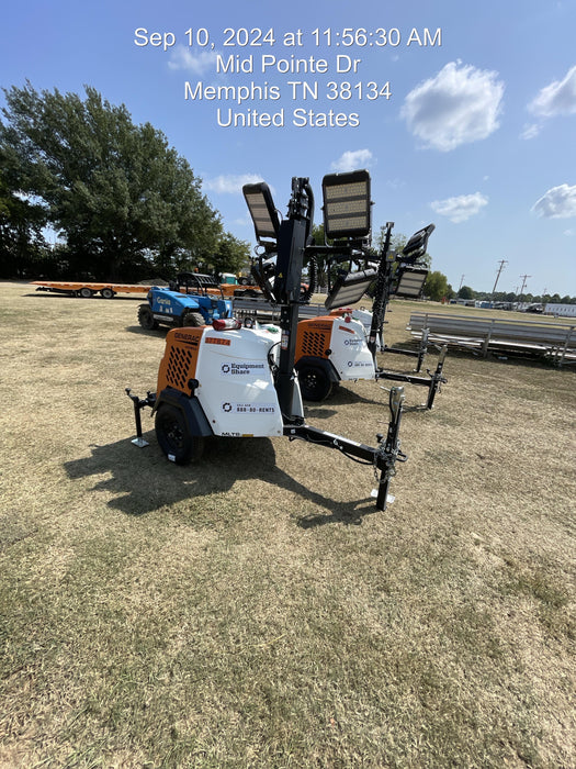 2023 Generac MLT2 Diesel, Flex Switch 120V Input, Powerzone Controller, 
(4) 320W LED Lights, 4kW Generator, 39.9 Gal Fuel Tank, 2" Ball, T3