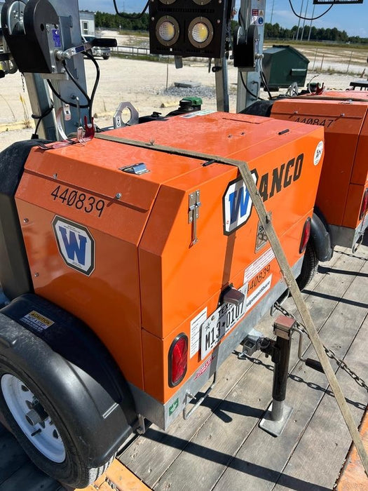 2024 Wanco WLTT-4MM4K Diesel, Deep Sea Controller, Shore Power Plug, Auto Start, (4) 350W LED Floodlights, 4kW Generator, 60 Gal Fuel Tank, 2" Ball, T3