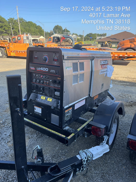 2024 Lincoln Electric LE400 Kubota V1505, Trlr, Cable Rack, Light Kit, ES Decals, T3