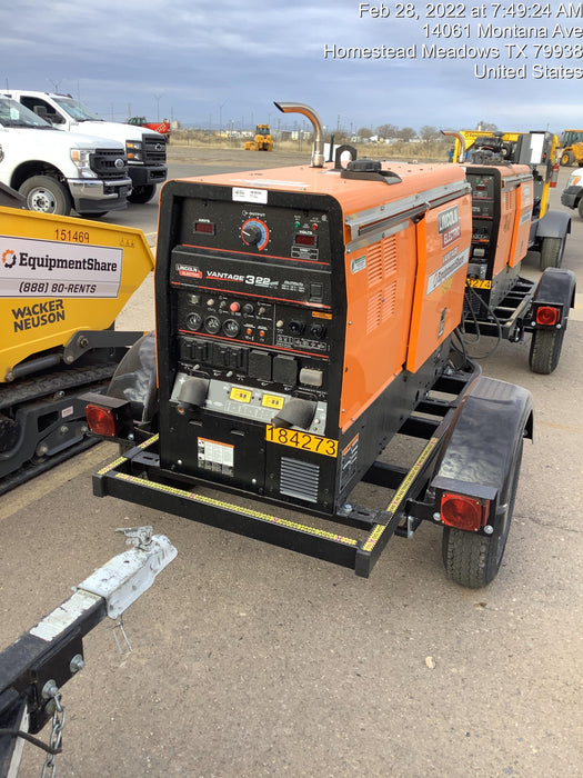 2021 Lincoln Electric Vantage 322 VANTAGE 322 READY-PAK 3