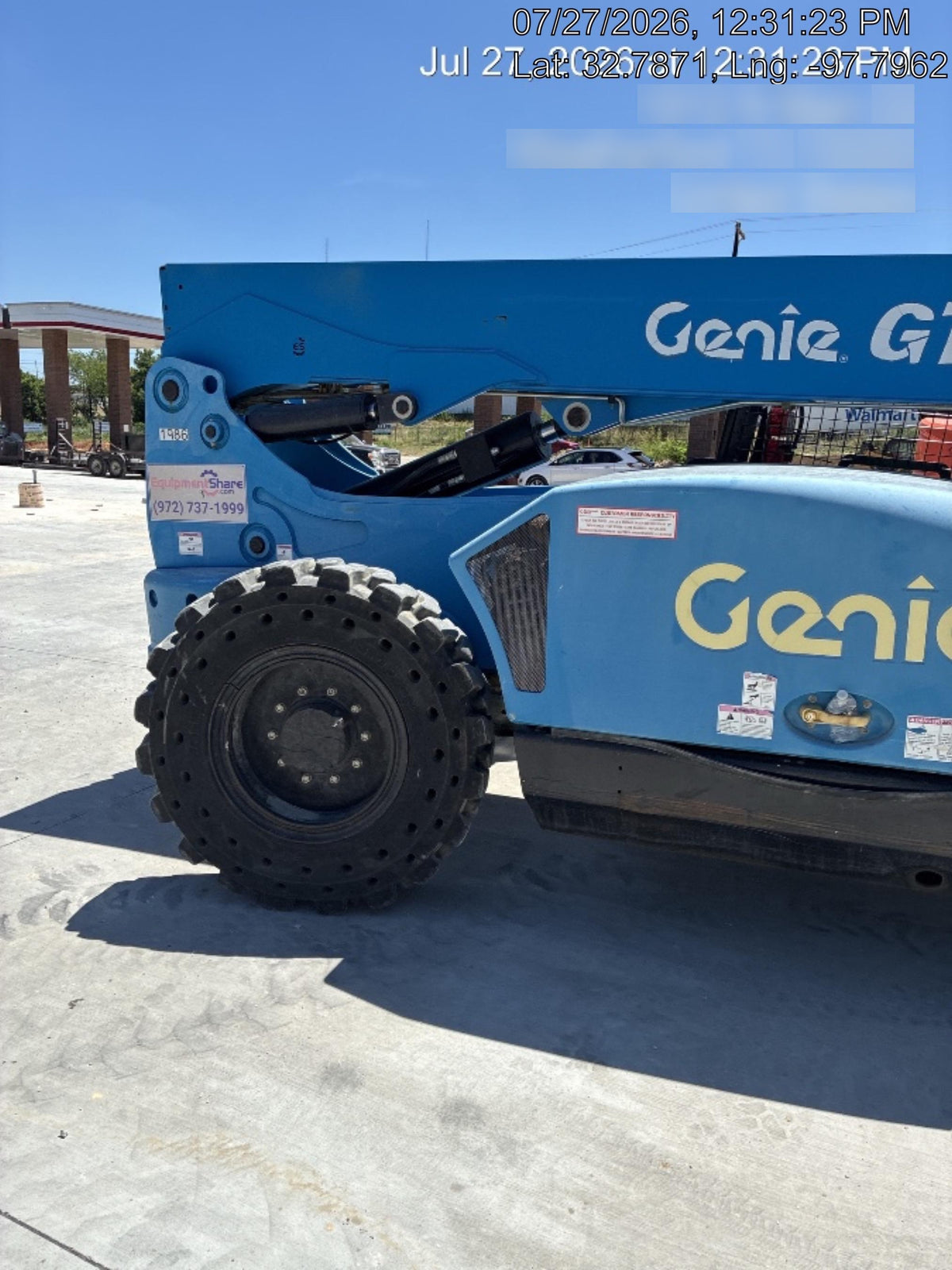 2016 Genie GTH-844 Genie GTH844 Telehandler