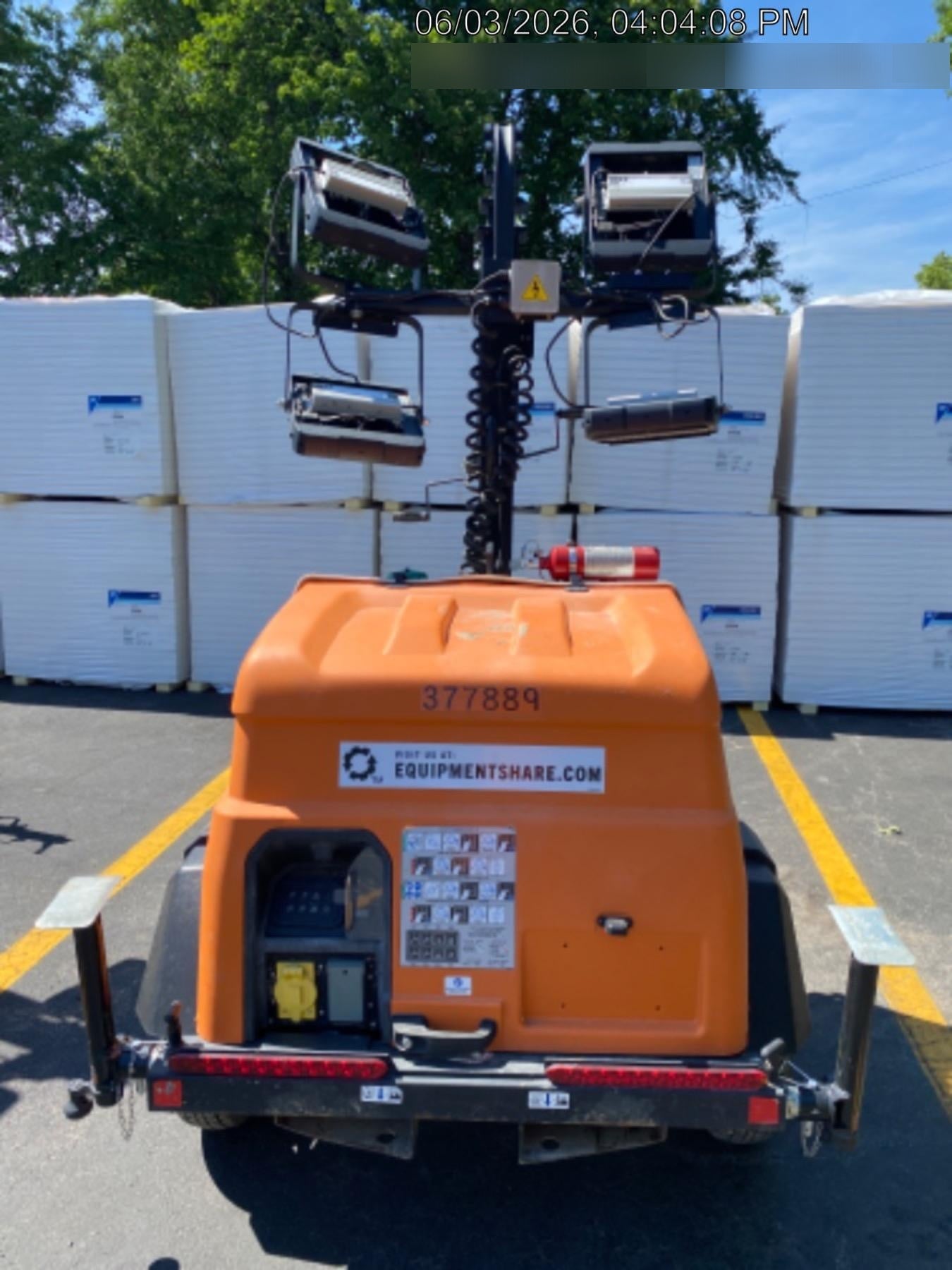 2023 Generac MLT2 Diesel, Flex Switch 120V Input, Powerzone Controller, 
(4) 320W LED Lights, 4kW Generator, 39.9 Gal Fuel Tank, 2" Ball, T3