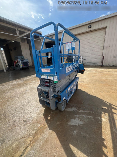 2020 Genie GS-1930 Solid Non Marking Tires, Beacon, Folding rails with half height swing gate