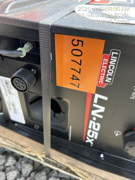 2025 LINCOLN ELECTRIC LN-25X w/Flowmeter