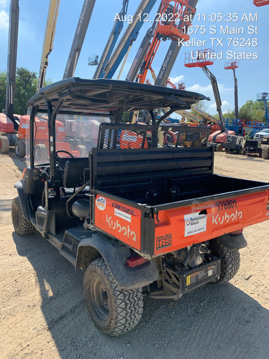 2021 Kubota RTV-X1140W-H Plastic Canopy, Windshield Acrylic Clear, LED Strobe Light, Wire Harness Kit, Back up Alarm