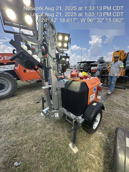 2024 Wanco WLTT-4MM4K Diesel, Deep Sea Controller, Shore Power Plug, Auto Start, (4) 350W LED Floodlights, 4kW Generator, 60 Gal Fuel Tank, 2" Ball, T3