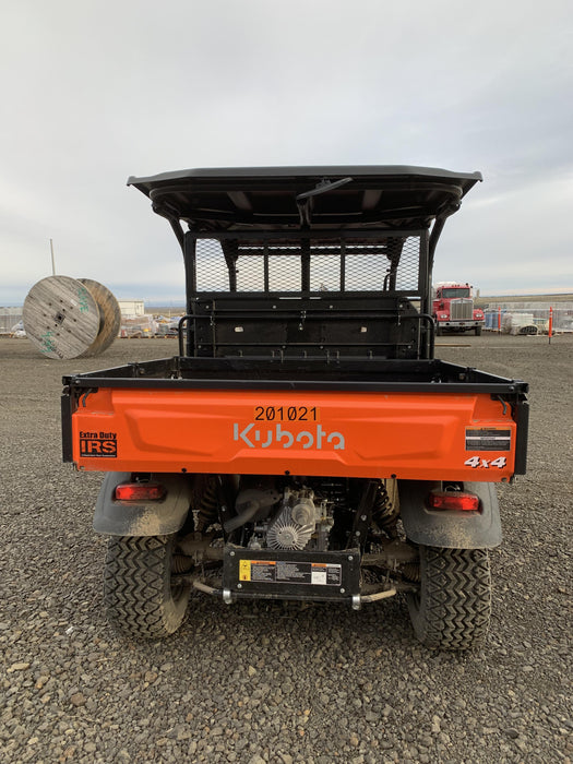 2022 Kubota RTV-X1140W-H Plastic Canopy, Windshield Acrylic Clear, LED Strobe Light, Wire Harness Kit, Back up Alarm