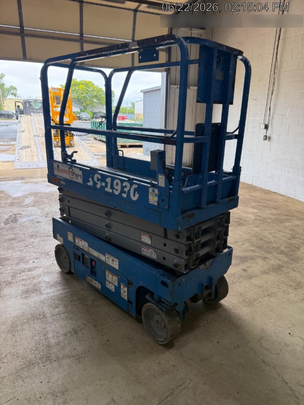 2017 Genie GS-1930 Genie GS1930 Scissor Lift