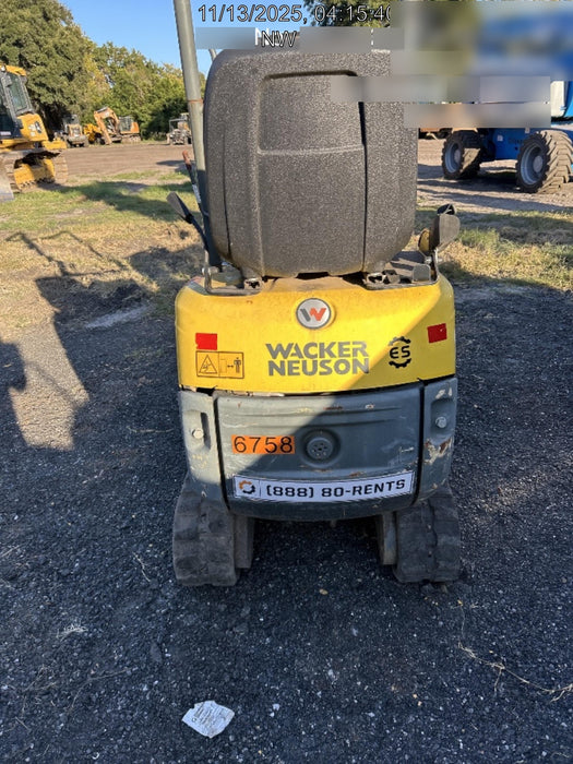 2017 Wacker Neuson 803 Wacker Neuson 803 Mini - Canopy Base/12" Bucket