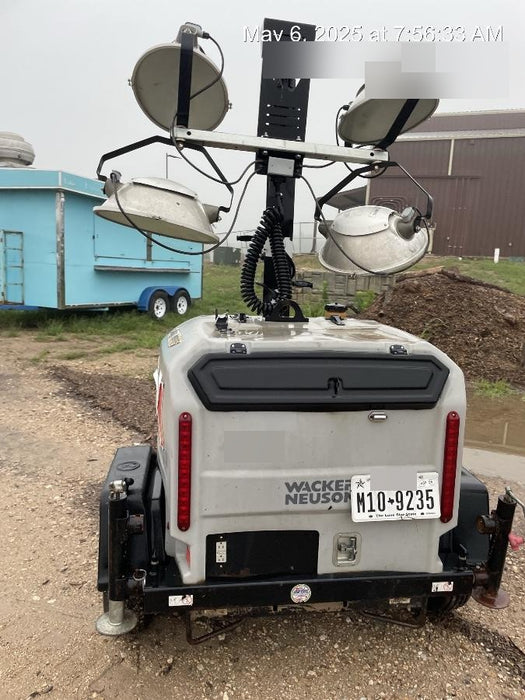 2018 Wacker Neuson LTV6L-MH Wacker Neuson LTV6L Mobile Light Tower w/Fuel Level Sensor Installed