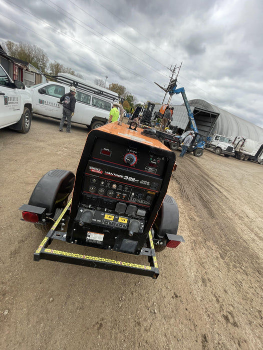 2022 Lincoln Electric LE400 Kubota V1505, Trlr, Cable Rack, Light Kit, ES Decals, T3