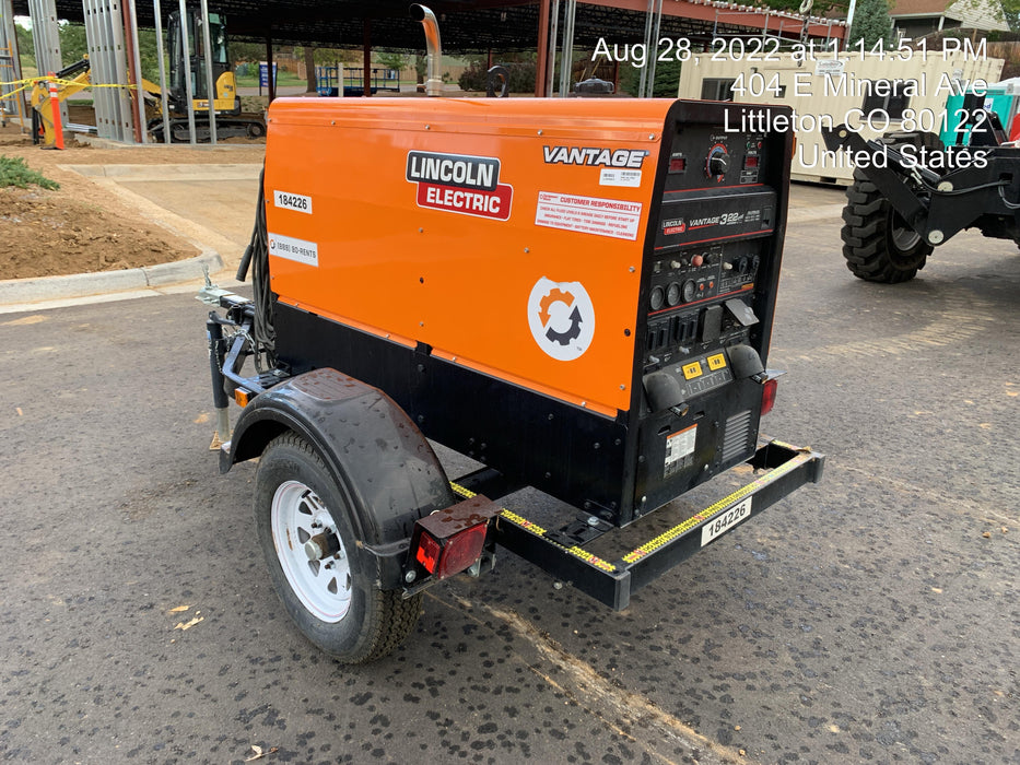 2021 Lincoln Electric Vantage 322 VANTAGE 322 READY-PAK 3