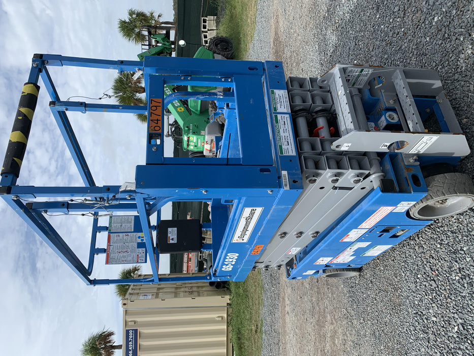 2020 Genie GS-1930 Solid Non Marking Tires, Beacon, Folding rails with half height swing gate