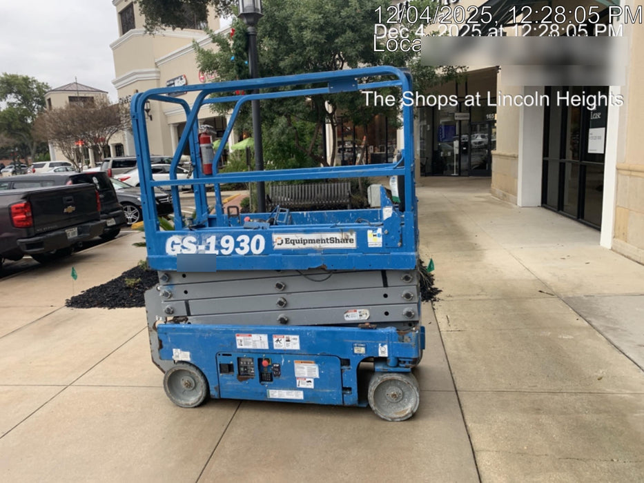 2019 Genie GS-1930 Fixed rails with chain Entry