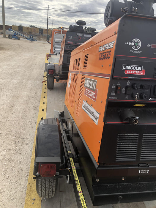 2021 Lincoln Electric Vantage 549X Ready Pak 3, ORANGE (includes trailer, cable rack, fender light kit)