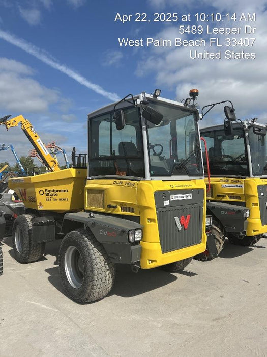 2025 WACKER NEUSON DV605 Cab Turf Tires