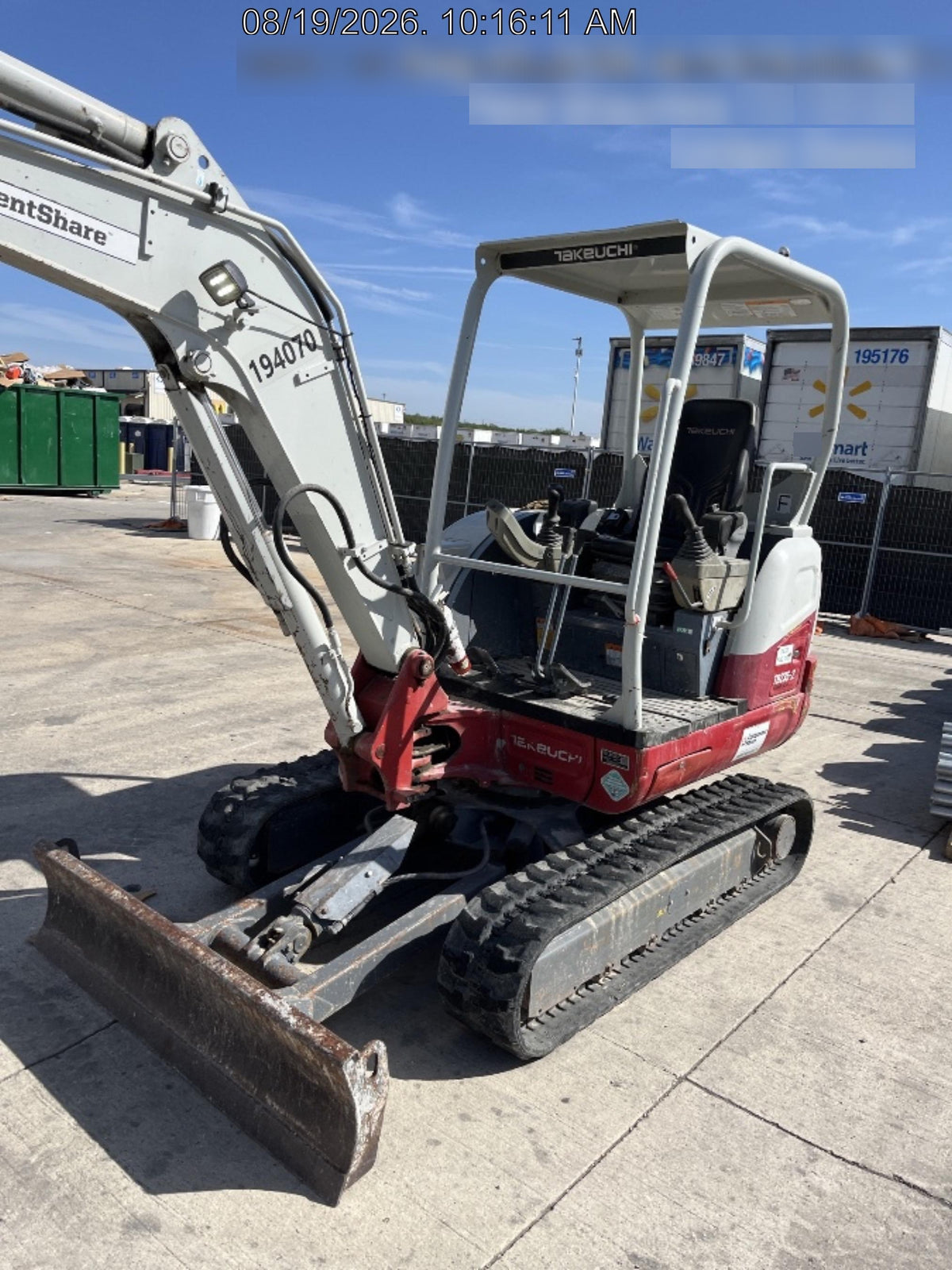 2021 TAKEUCHI TB235-2R