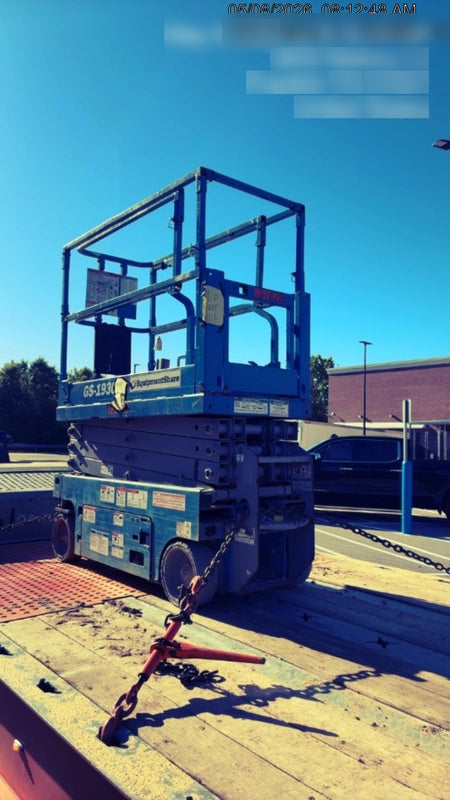 2020 Genie GS-1930 Solid Non Marking Tires, Beacon, Folding rails with half height swing gate