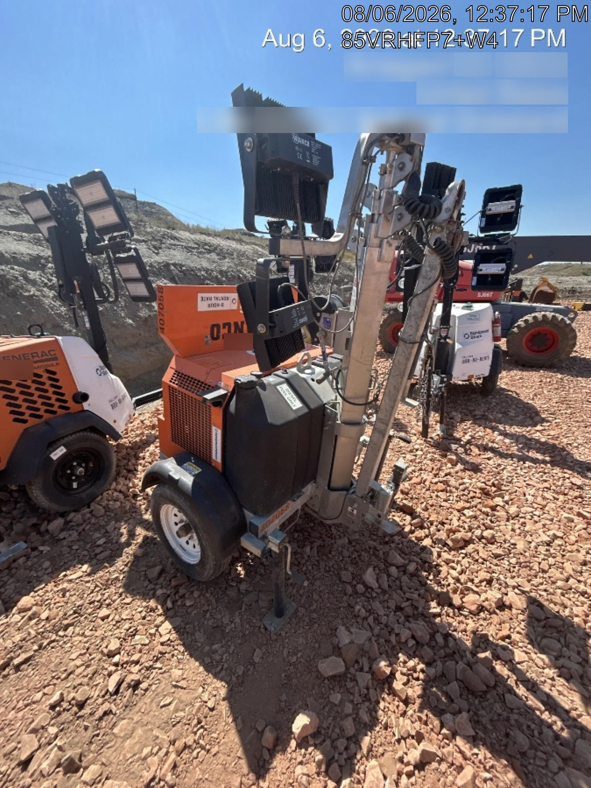 2024 Wanco WLTT-4MM4K Diesel, Deep Sea Controller, Shore Power Plug, Auto Start, (4) 350W LED Floodlights, 4kW Generator, 60 Gal Fuel Tank, 2" Ball, T3