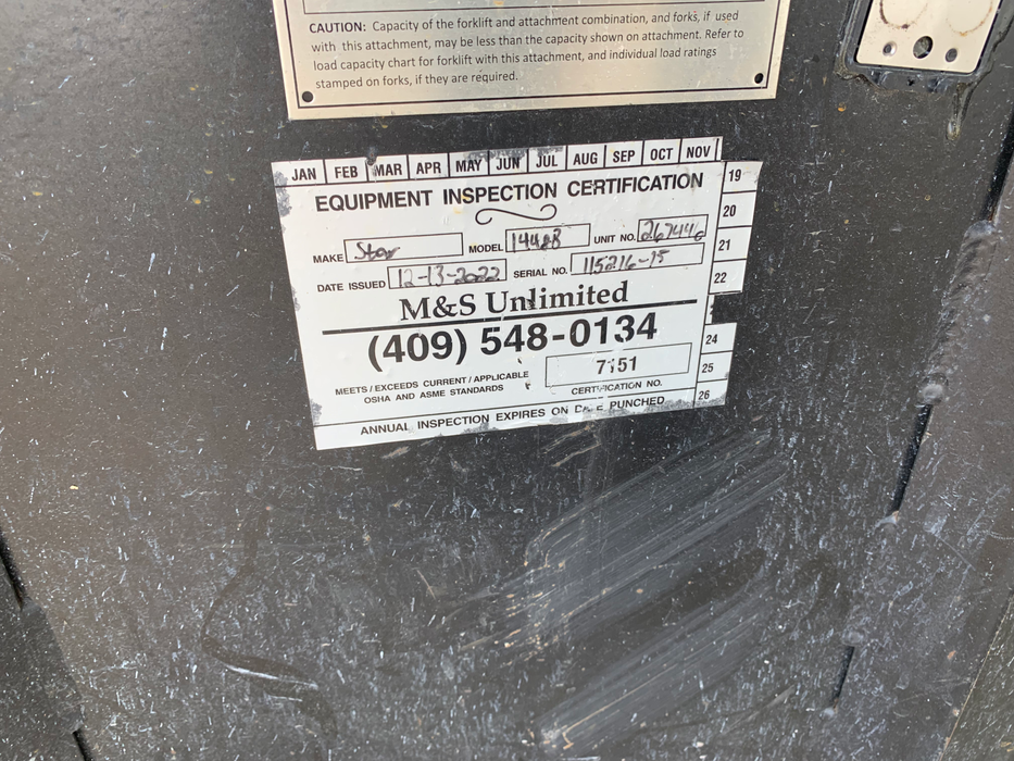 2022 STAR INDUSTRIES 1448B