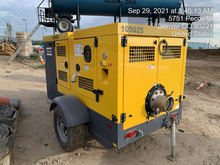 2020 ATLAS COPCO PAS 150 HF CS Enclosed