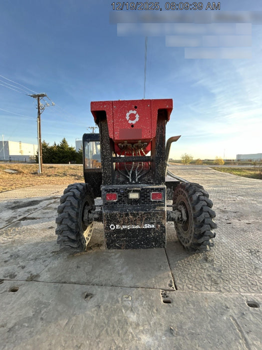 2019 Manitou 12042 Canopy, 120 HP , Solid Tires, Work Lights, Lift Hook, Auxiliary Hydraulics 66" Carriage and 60" Forks