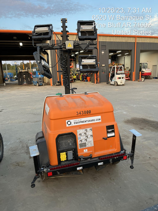 2023 Generac MLT2 Diesel, Flex Switch 120V Input, Powerzone Controller, (4) 320W LED Lights, 4kW Generator, 39.9 Gal Fuel Tank, 2" Ball, T3